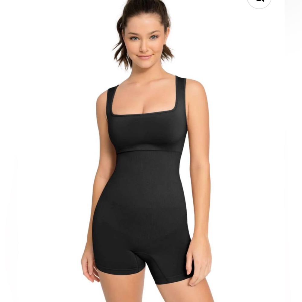 NWT Square Neck Shapewear Jumpsuit